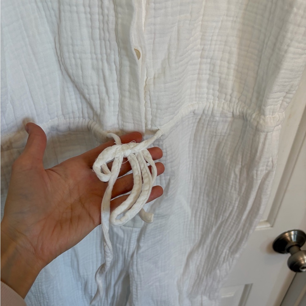 FAHERTY Dream Cotton Leila Jumpsuit Large - Picture 5 of 9